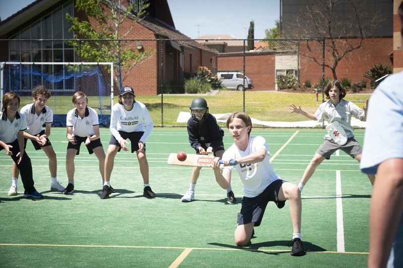 Cricket Team - training